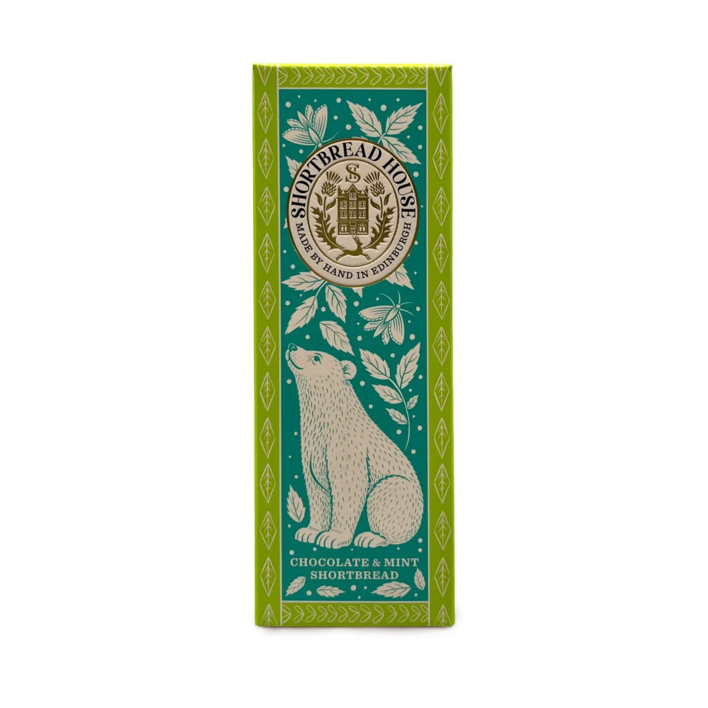shortbread chocolate mint