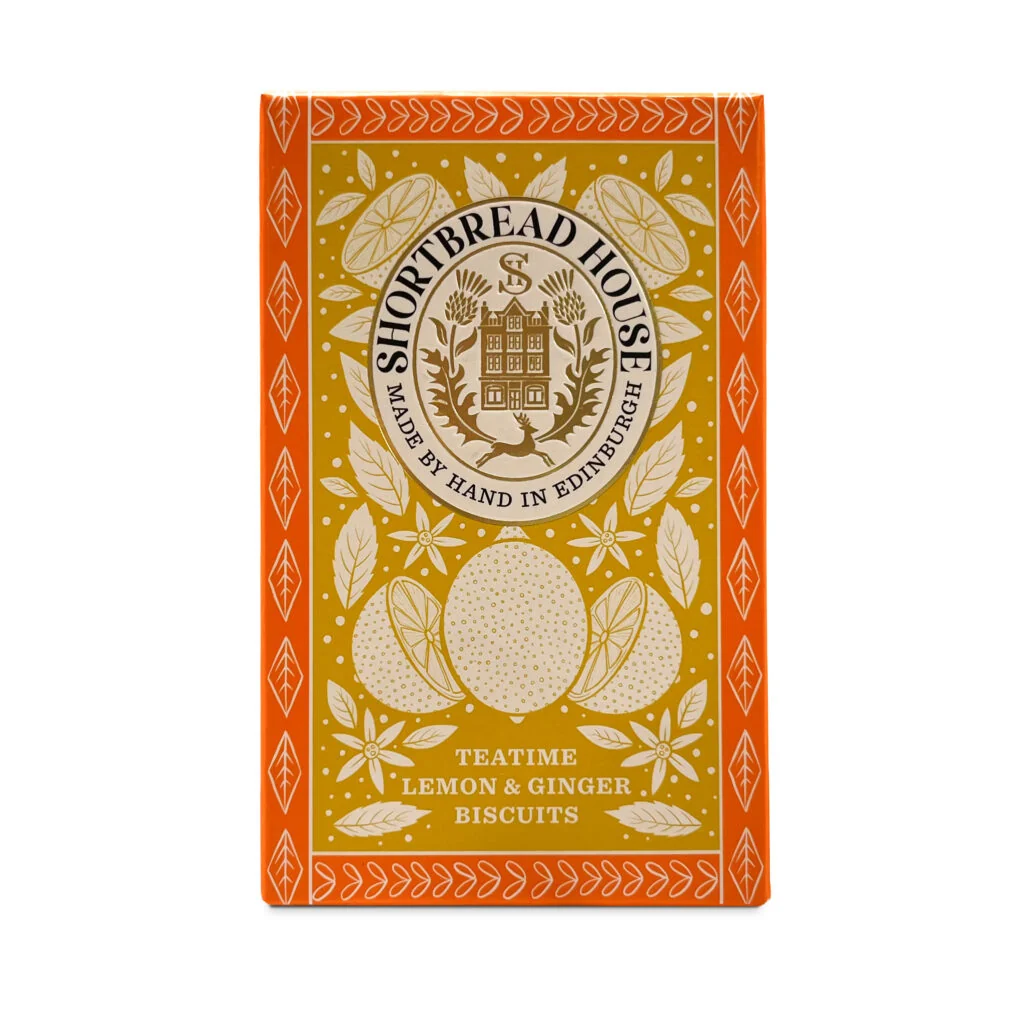 shortbread lemon ginger